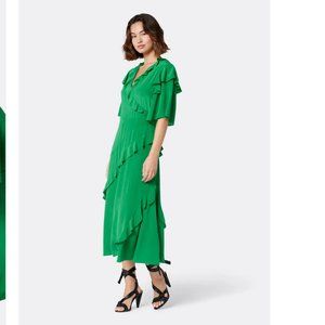 Stunning Joie Midi Silk Dress- Wedding/Party Ready!